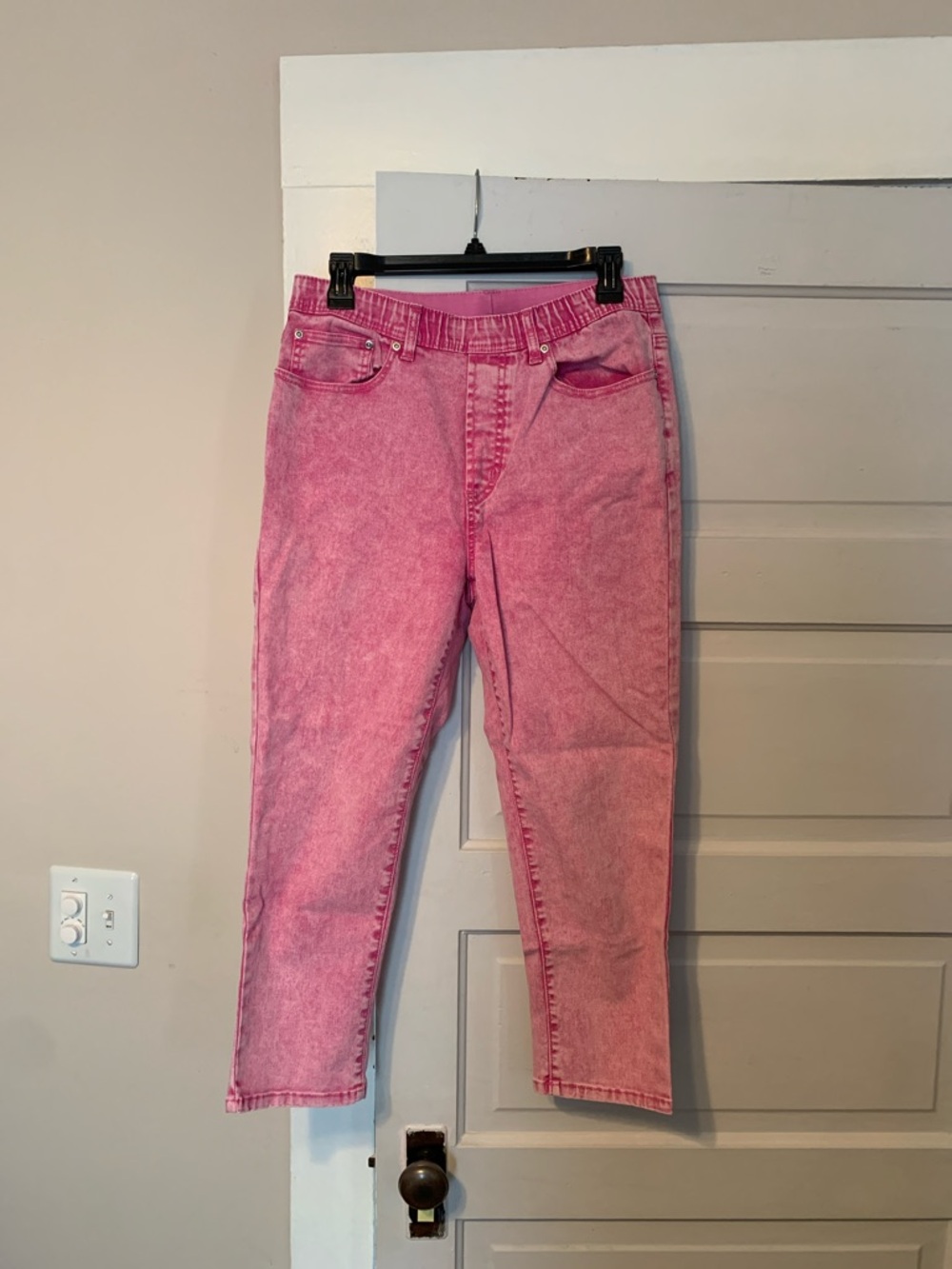 Vintage Diane Gilman High-Waist Pink Women's Jeans